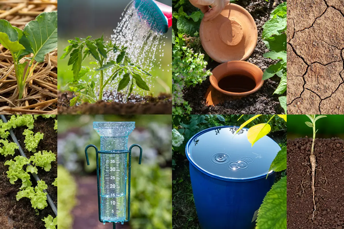 Comment économiser l'eau au jardin potager en période de