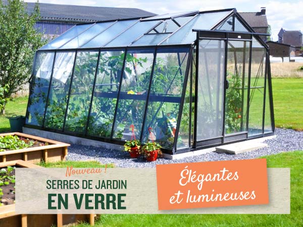 France Serres - Serres de jardin en verre : élégantes et lumineuses